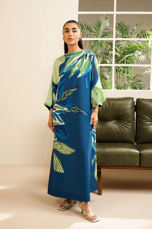 sage maxi dresses for spring -Iskir Long