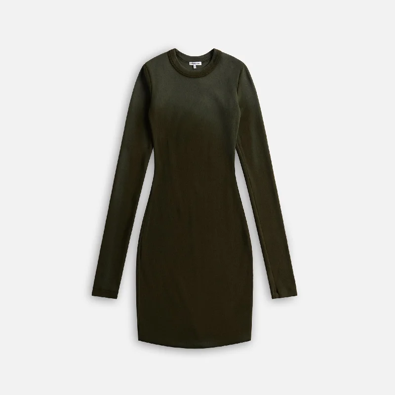 Mini dresses with cocoon style -Cotton Citizen Verona Crewneck Mini Dress - Alpine Cast