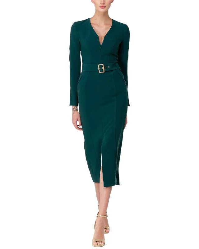 Midi dresses with funnel neck -BGL Midi Dress