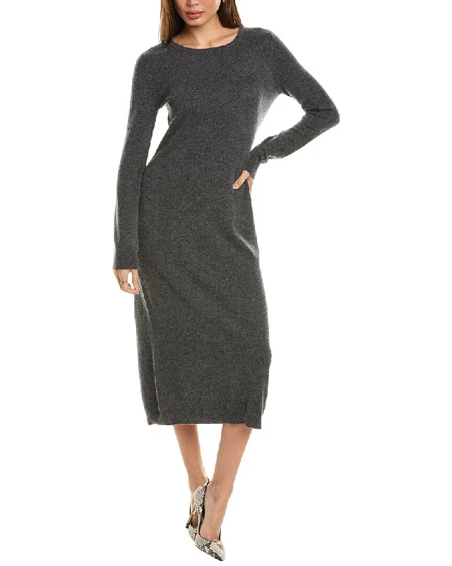 Midi dresses for island getaways -philosophy Bateau Neck Cashmere Midi Dress