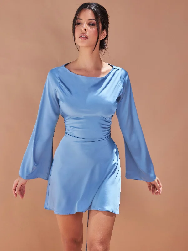 Mini dresses for dance party -Azzurro Mini Dress